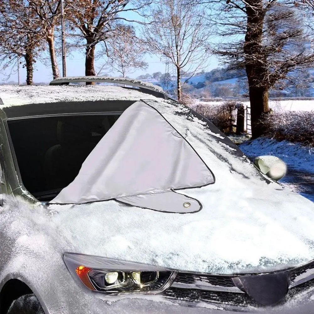 Car Front Windshields Cover Snow Prevention Window Sun Shade Cover Frost... - £10.67 GBP