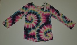 NWT Garanimals Tie Dye Long-Sleeve Shirt Baby Girl 12 Months Pink Blue Y... - $9.85