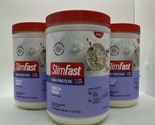 (3) SlimFast Meal Replacement Shake Mix Vanilla Cream, Exp. 11/24+ - $37.99