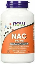 Nac-Acetyl Cysteine 600 mg - 250 Vcaps by Now Foods - £34.60 GBP