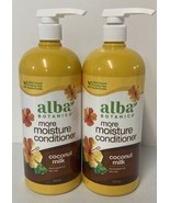 bundle of 3 Alba Botanica     34 fl oz ea  Coconut Milk Conditioner, new - £35.97 GBP