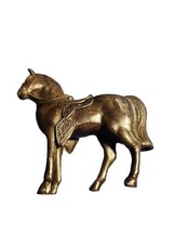 Vintage 1930s Japanned Copper Horse Figurine Carnival Prize - $15.83