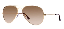 Ray Ban Aviator RB3025 001/51 58mm Sunglasses Gold With Brown Lens - £64.55 GBP