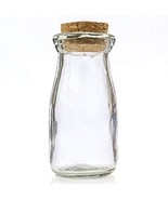 FASHIONCRAFT Perfectly Plain Collection Vintage Glass Milk Bottle with R... - $8.85 CAD