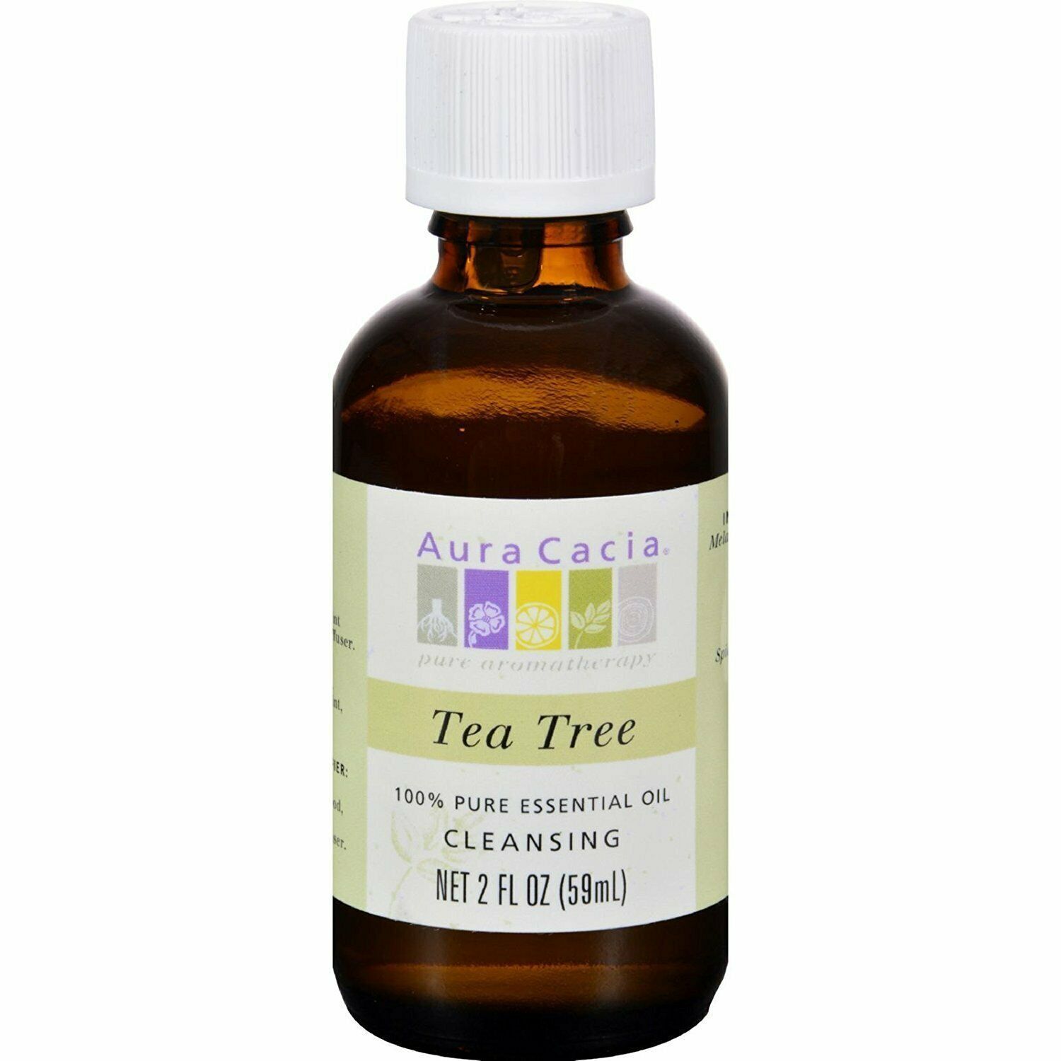 Primary image for Aura Cacia 100% Pure Essential Oil Tea Tree - 2 fl oz