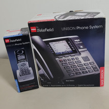 RCA U1000 Telefield Unison Phone System Base Station + 1 U1200 Cordless ... - $299.99