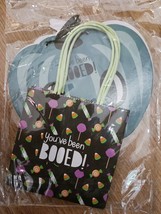 HALLOWEEN YOU&#39;VE BEEN BOOED KIT Pumpkin Signs + Favor/Candy/Gift Bags Small - £4.65 GBP