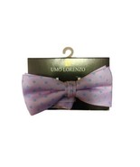 Brand New Umo Lorenzo Purple/Blue Stripe In Box Bow Tie Ships Quick  - $9.78