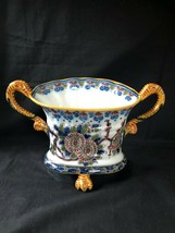 Policromo Olandese makkum Holland Delft Frisone Vaso Pentola Scenario Folk Art - $323.86