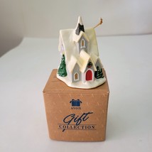 Avon Snow Frost Falls Victorian Village Christmas Light Cover House Vintage 1992 - £5.31 GBP