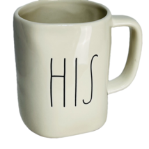 RAE DUNN ARTISAN COLLECTION by MAGENTA &quot;HIS&quot; Cup16 oz Mug NEW - £10.55 GBP