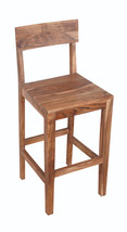 30" Solid Wood Bar Height Bar Chair - $9,554.25 MXN