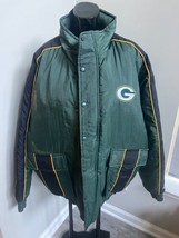 NFL Green Bay Packers Heavyweight Full Zip Snap Hooded Insulated Jacket ... - $79.15