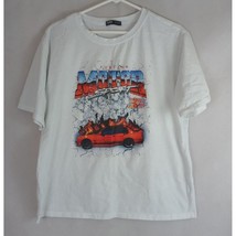 Romwe Foreign Motor Sport T-Shirt Size Large - $9.89