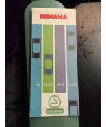 vintage Road Map transportation travel Cities Service GAS OIL 1962 India... - €17,28 EUR