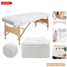 30PC Disposable Fitted Massage Table Sheets, Breathable &amp; Sanitary Cover... - $50.44