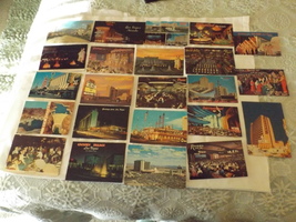 POSTCARDS 1979 Las Vegas Hotels – Set of 23, unused - £23.98 GBP