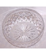 EXQUISITE VINTAGE SIGNED WATERFORD CRYSTAL BEAUTIFULLY CUT 8&quot; BOWL - £89.51 GBP