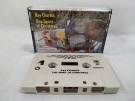 Ray Charles The Spirit Of Christmas Cassette 1985 Soul Funk Columbia FCT 40125 - £73.24 GBP