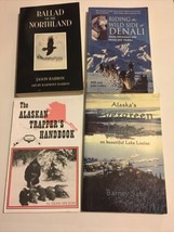 Lot of Alaskan books Trapping Denali Evergreen Lodge Lake Louise Real Adventures - £38.99 GBP