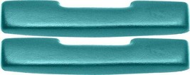 1965 65 67 Chevrolet Nova Camaro Firebird Standard Aqua Front Arm Rest Pads - £66.29 GBP