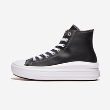 Converse Chuck Taylor All Star Move Leather HI - Black/White (A04294C) - $52.99