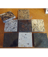 Granite/quartz Blocks    Counter top Samples    Craft Supplies - £50.21 GBP