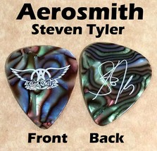 1 Aerosmith Steven Tyler Classic Rock novelty signature guitar pick  (Q-... - £6.06 GBP