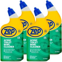 Zep Acidic Toilet Bowl Cleaner - 32 Ounce - ZUATBC32-2x Thicker Clinging Formula - £33.20 GBP