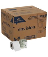 Envision Bathroom Toilet Tissue (2-Ply 550 Sheet per roll) 80 rolls per ... - £82.05 GBP