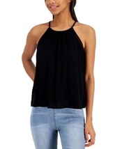 MSRP $26 Hippie Rose Juniors&#39; Sleeveless Top Black Size Medium - $16.83