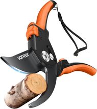 Ergonomic Pruning Shears - Ultra-Sharp SK5 Steel for All Hand Sizes &amp; We... - $38.56