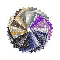 35Pcs Quilting Fabric Squares Sheets, 10&quot;X10&quot; Cotton Craft Fabric Bundle Patchwo - £19.04 GBP