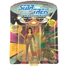 Star Trek TNG Lt Commander Deanna Troi Action Figure 1992 Playmates Sealed - £15.49 GBP