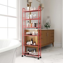 Slim Rolling Cart: 6-Tier Kitchen Storage Rack - $1,732.40 MXN
