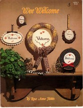 Busy Hands Designs Wee Welcome - Counted Cross Stitch Pattern 1982 - $8.42
