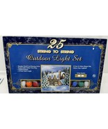 Vtg  Bulb Multicolor Christmas Lights Strand C7 - 25 Bulbs Indoor/Outdoo... - $21.00
