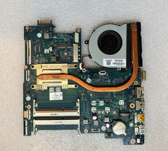 HP 250 G4 Intel Core i3-4005U 1.7GHz CPU Motherboard 816435-601 W/Heatsi... - $38.65