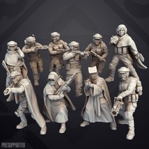 Star Wars Legion Rebel Commandos Unit Expansion 3d printed (Proxy Models) - £14.50 GBP