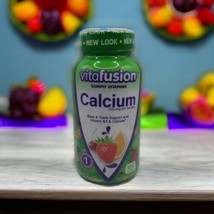 Vitafusion Calcium Gummy Vitamins For Adults, 500 mg 100 Ct Exp 06/2025 - $15.83