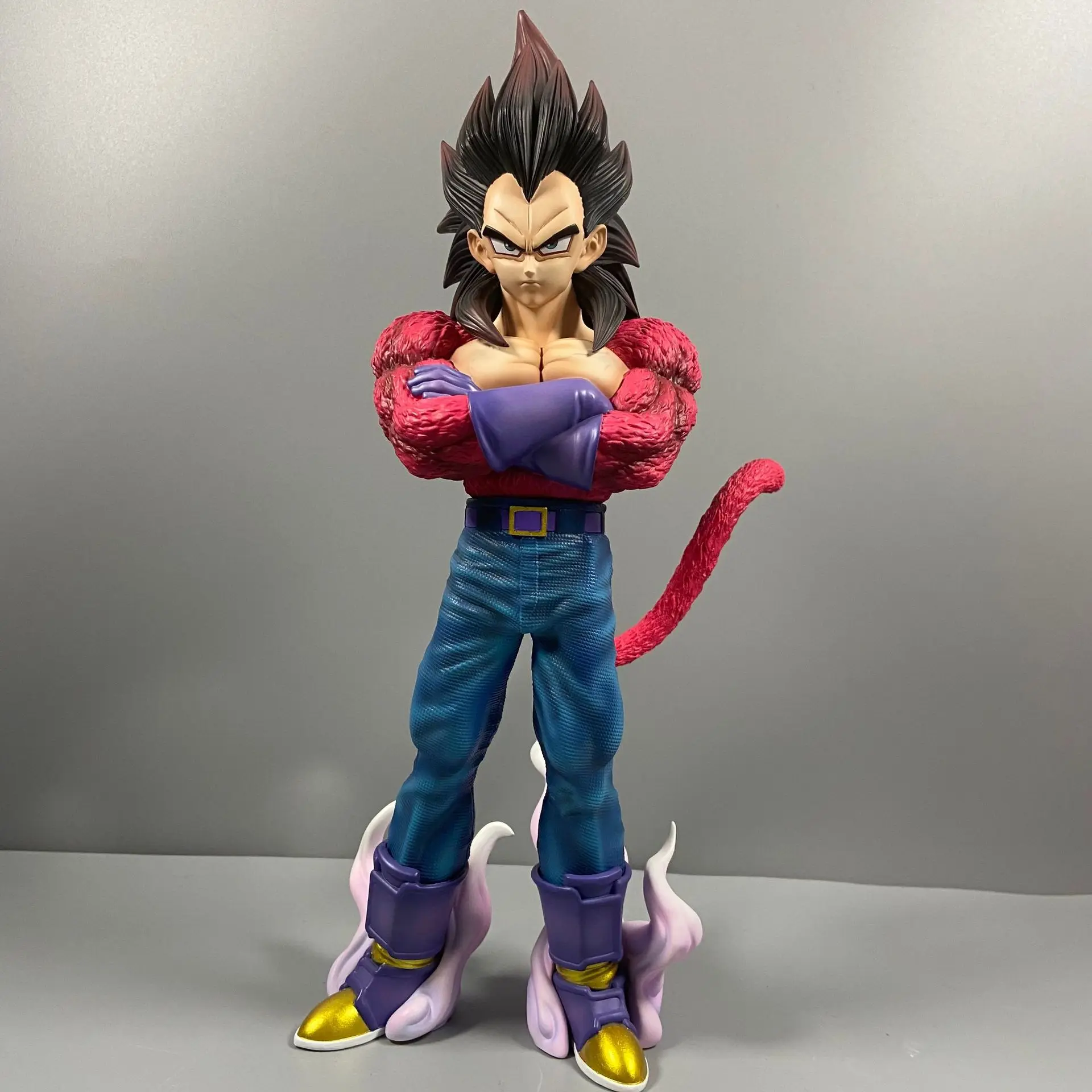 29CM Dragon Ball Gk Violent Bear Super Four Vegeta Goku Pvc Figure Model... - $26.99