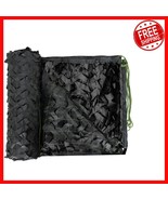 Woodland Camo Netting - Lightweight &amp; Waterproof 150D Polyester (6.5x10f... - $622.39 MXN