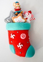 Hallmark Stocking Stuffers Surprise Member Exclusive Red Stocking Ornament 2023 - £15.57 GBP