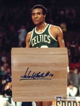 Jo Jo White #10 Autographed Boston Celtics Garden Parquet Basketball Court PSA - £97.15 GBP