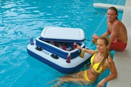 2) INTEX Mega Chill II Inflatable Floating Beverage Cooler | 58821EP (Op... - £68.93 GBP