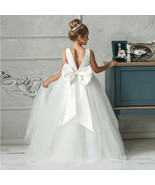 Girls Christmas Dress For Kids Wedding Evening Party Bridesmaid Long Dre... - $1,256.41 MXN+