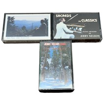 Jerry Nelson Christian Cassettes Lot of 3 Sacreds and Classics Quiet Times - £17.63 GBP