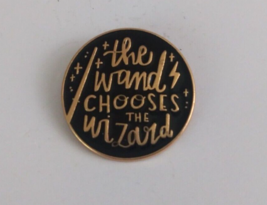Harry Potter The Wand Chooses The Wizard Lapel Hat Pin - £6.49 GBP