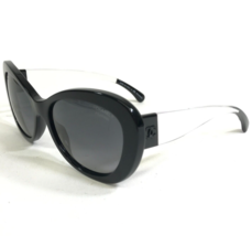 Chanel Sunglasses 5264 c.501/S8 Black Clear Cat Eye Frames with Gray Lenses - £261.42 GBP