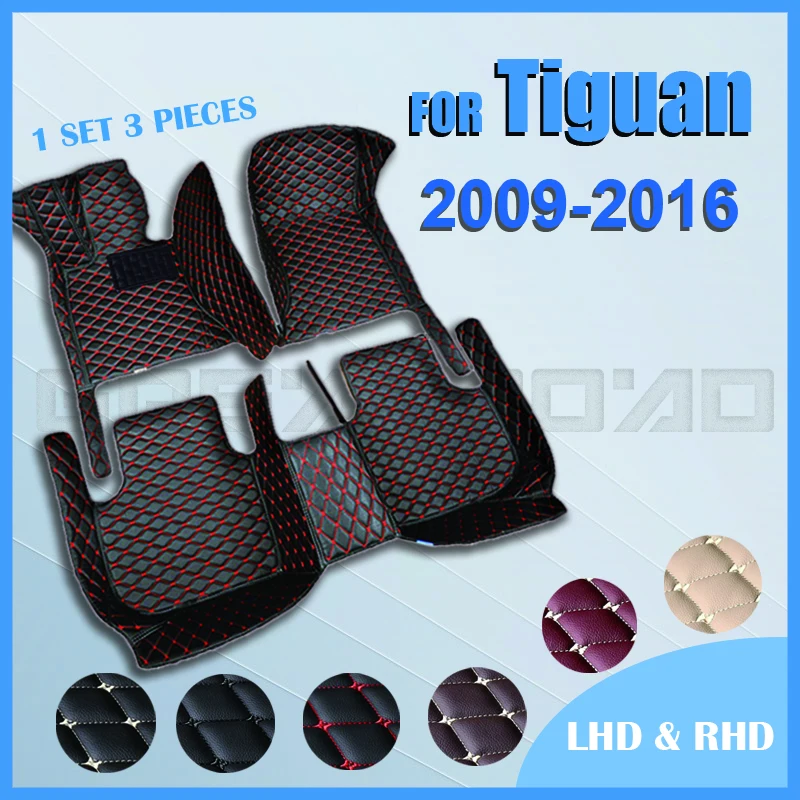 Car floor mats for  Volkswagen TIGUAN 2009 2010 2011 2012 2013 2014 2015 2016 - £26.41 GBP+